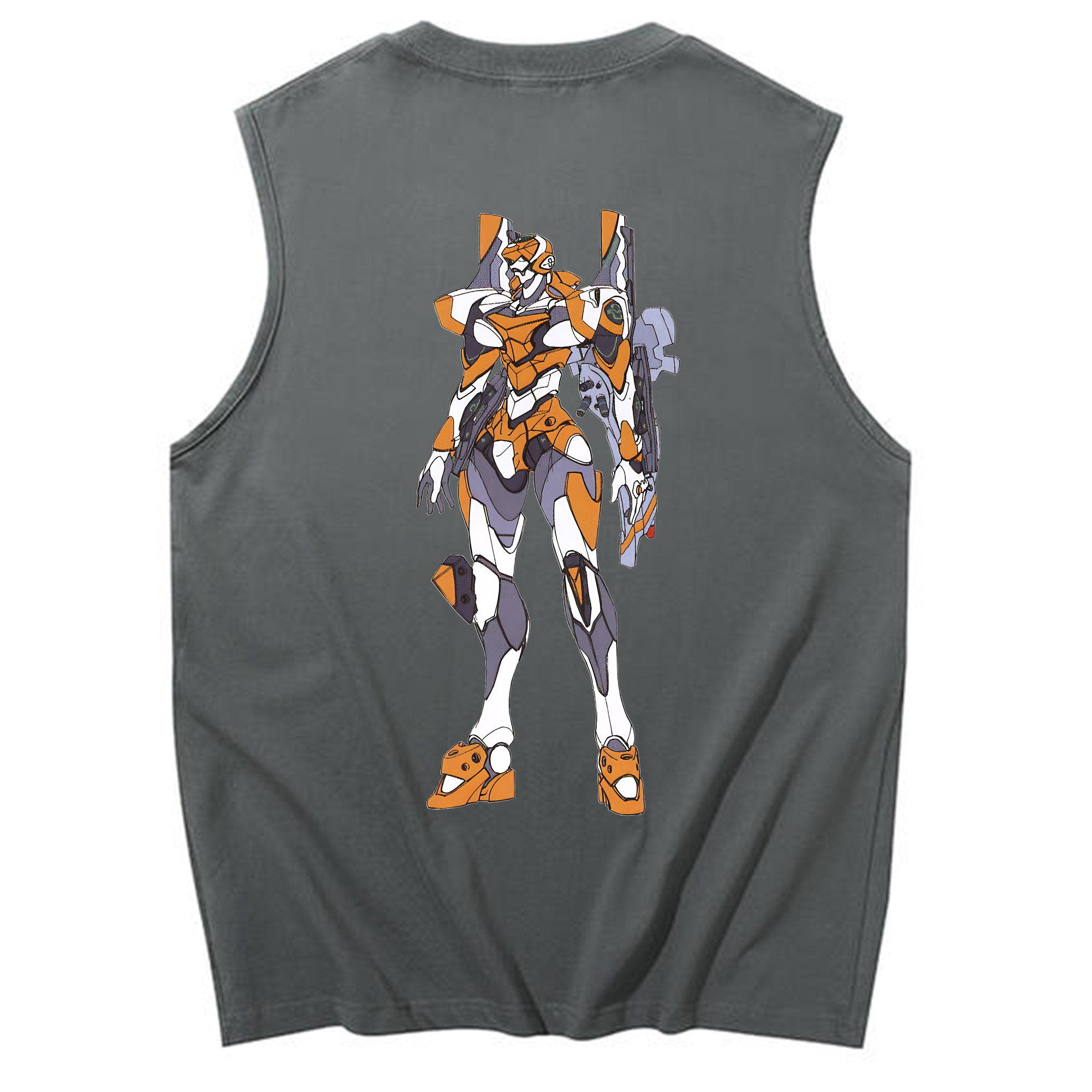 （画像用） EVA 新世紀エヴァンゲリオン コットン100％タンクトップ（背面プリント）